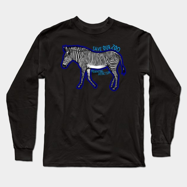 Day 8- Grevy's Zebra Long Sleeve T-Shirt by CelticDragoness